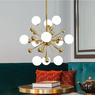 Nordic LED sputnik chandelier postmodern dandelion glass ball chandelier Bossa Nova LED Chandelier(WH-MI-115)