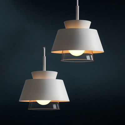 Nordic Iron Pendant Lamp Decor E27 Roth Scandinavian Contemporary Conical Shaped Pendant Lamp(WH-AP-316)