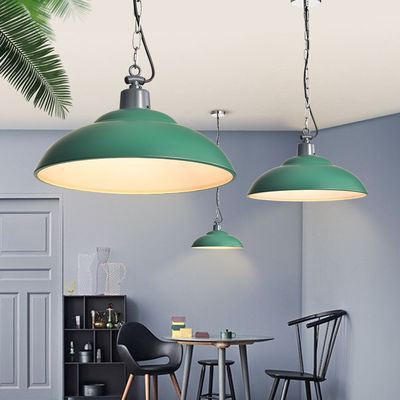 Nordic Simple Pendant Light Restaurant Creative Bar Olav Vintage Minimalist Barn Metal Pendant Light(WH-AP-317)