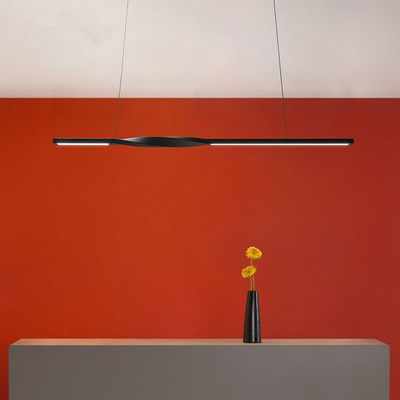Modern black Pendant Light for dinning room Eskel Contemporary Slender Graceful Case Pendant Light(WH-AP-322)