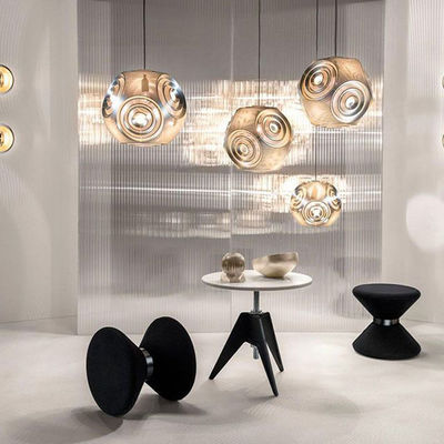 Postmodern minimalist Pendant Light stainless steel romantic Modern Metal Grill Orbicular Pendant Light(WH-AP-323)