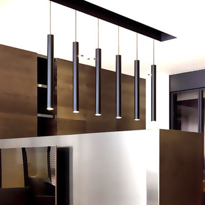 Nordic Style Cylindrical Pendant Lamp Ingemar Contemporary Tubular Shaped Pendant Lamp(WH-AP-329)