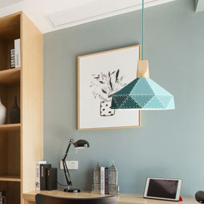 Modern minimalist design wood Pendant Light Annelise Unique Jewel Scandinavian Pendant Light(WH-AP-331)