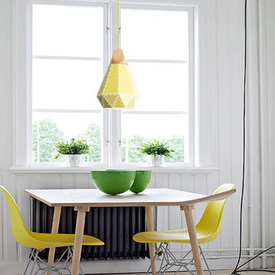 Modern minimalist design wood Pendant Light Annelise Unique Jewel Scandinavian Pendant Light(WH-AP-331)