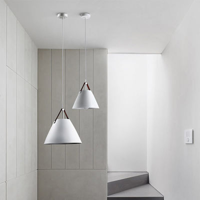 Vintage Pendant Light Coffee Petronilla Strapped Cone Contemporary Pendant Light(WH-AP-336)