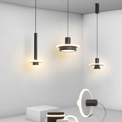 Modern minimalist bedroom Nordic LED Julious Tubular Monochromatic Modern Pendant Light(WH-AP-341)