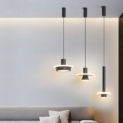 Modern minimalist bedroom Nordic LED Julious Tubular Monochromatic Modern Pendant Light(WH-AP-341)