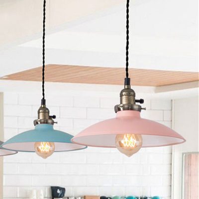 Nordic metal Pendant Lamps Creative Store bar Thorvald Industrial Vintage Twisted Cord Pendant Light(WH-AP-351)