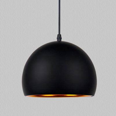 Simple ball Pendant lights 20cm 25cm decorative E27 lamps Restaurant White black pendant lamp(WH-VP-96)