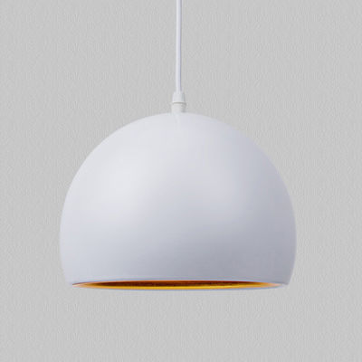 Simple ball Pendant lights 20cm 25cm decorative E27 lamps Restaurant White black pendant lamp(WH-VP-96)