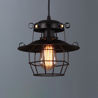 Vintage Pendant light Cage Edison Nordic Retro Loft Lamp Home Decoration Metal Pendant light(WH-VP-105)