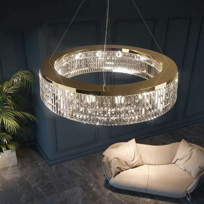 luxury Decor Led Chandelier Creative Crystal Living Room Lamp Modern large chandelier(WH-CY-169)