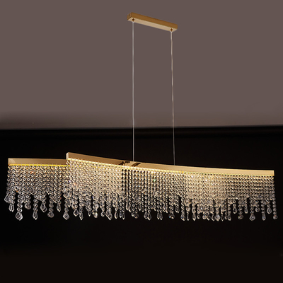 Led Creative Crystal Chandelier For Dining Room Gold Design Hanging Lamp(WH-CY-172)