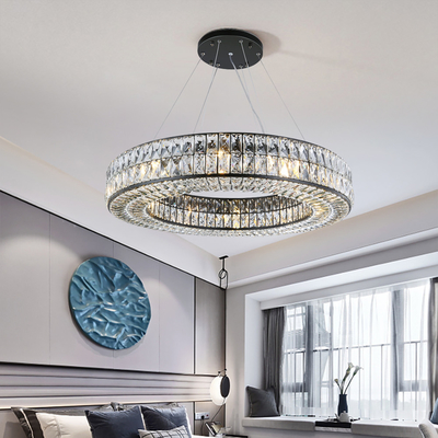 Luxury Crystal Chandeliers For Living Room Lobby Modern Home Decor crystal led chandelier(WH-CY-189)