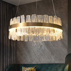 Led chandelier Living room chandeliers rectangular Kitchen fixture frosted matte glass entryway chandelier(WH-CY-195)