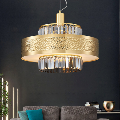 New Modern Crystal Chandelier for Living room Bedroom led ceiling lamp gold lamp(WH-CY-204)