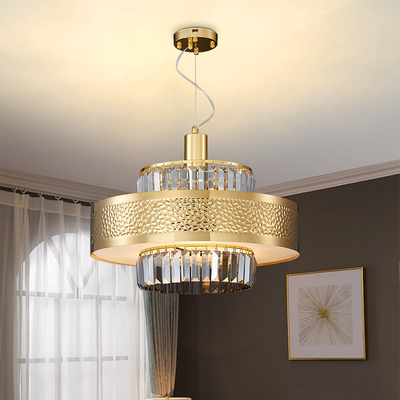 New Modern Crystal Chandelier for Living room Bedroom led ceiling lamp gold lamp(WH-CY-204)