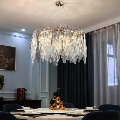 Modern Led Chandelier For Living Dining Room Creative Glass farmhouse light(WH-CY-211)