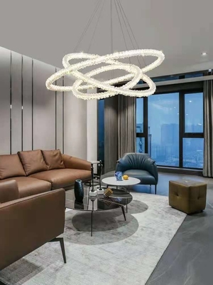 Luxury Living Room Crystal Chandelier Modern Home Decor Circle bedroom chandelier(WH-CY-221)