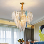 Round Multilayer Crystal Chandelier for Living Room Dining Room kitchen pendant light(WH-CY-237)