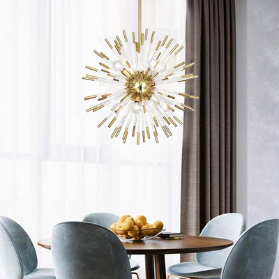 Creative Led Chandelier For Living Dining Room Modern Glass Hanging Lamp sputnik chandelier(WH-MI-314)