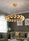 Round sphere led chandelier for living room bedroom table dining room hanging lamp(WH-MI-319)