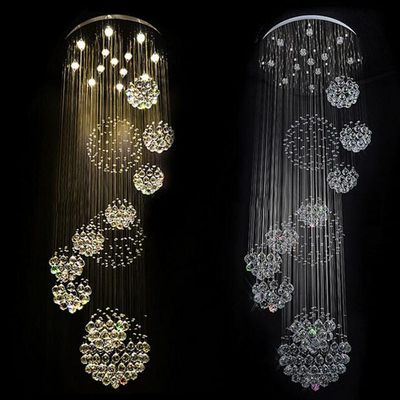 Modern Lustre Crystal Ball Design Chandelier Large Crystal Ball Chandelier(WH-NC-20)