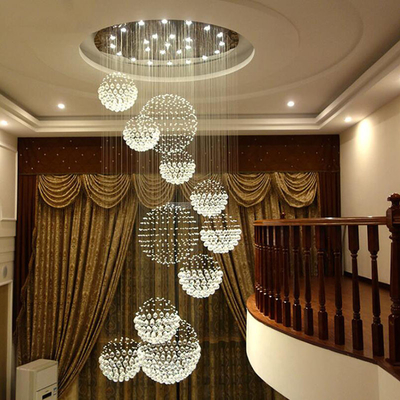 Modern Lustre Crystal Ball Design Chandelier Large Crystal Ball Chandelier(WH-NC-20)