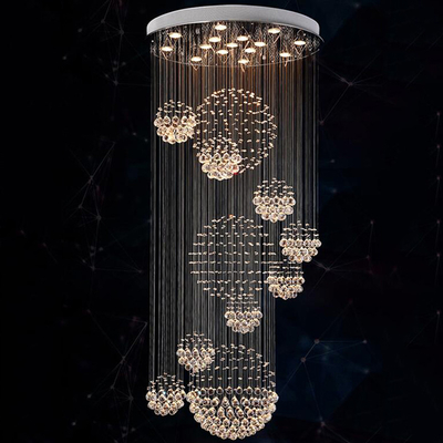 Modern Lustre Crystal Ball Design Chandelier Large Crystal Ball Chandelier(WH-NC-20)