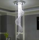 Crystal Room Lights Spiral K9 Crystal Staircase European Chandelier(WH-NC-21)