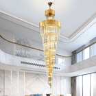 Luxury Modern Chandelier For Living Room Gold Long Staircase fancy light(WH-NC-60)