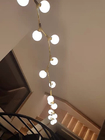 Creative Tree Branch Chandelier Villa Staircase Ceiling Glass Ball Chandelier Lights（WH-NC-72)