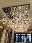 Art Designer Large Hotel Lobby Chandelier Maple Leaves Chandelier(WH-NC-96)