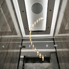 Long Crystal Staircase Chandelier Modern Design Indoor Lighting(WH-NC-100)