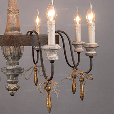 Rustic foyer big chandelier italian murano living room industrial chandelier(WH-CI-112)