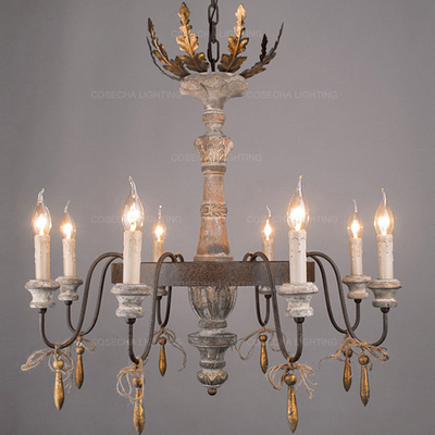 Rustic foyer big chandelier italian murano living room industrial chandelier(WH-CI-112)