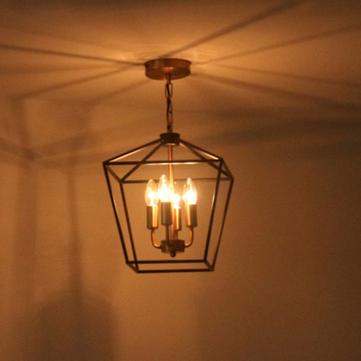 Vintage Retro Industrial Chandelier Classic Iron Candlesticks home decor loft island chandelier(WH-CI-138)