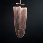 Guzhen Lighting Decoration lamp u shape rose gold Sliver Chandeleir(WH-CC-29)