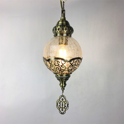 Beautiful Handmade Turkish Mosaic Lamp Single Ball Hanging Lights（WH-DC-21)