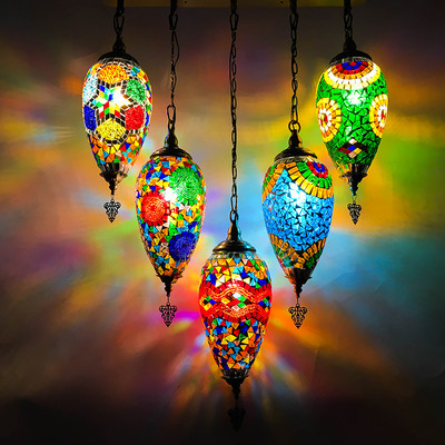 Bohemian chandelier Southeast Asian Cafe Restaurant Hotel Club Turkish chandelier(WH-DC-25)