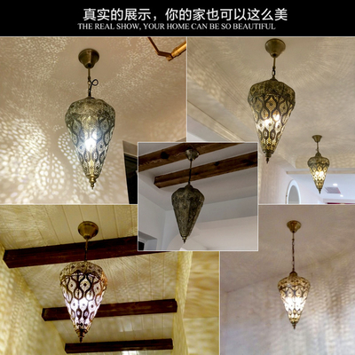 Moroccan Lamp Industrial Vintage Retro Pendant Lights Art Decortive Luminaire(WH-DC-42)