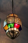Arab Style Moslem Led Metal Glass Lighting Vintage Decor Pendant Light(WH-DC-45)