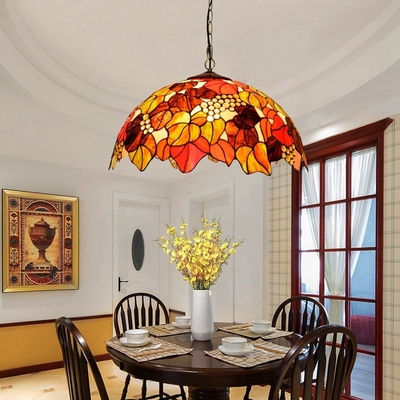 Tiffany Lamp Modern Pendant Light Art Deco Hanging Lamps(WH-TF-43)