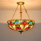 European Mediterranean style Tiffany chandelier ceiling lights gold(WH-TF-49)