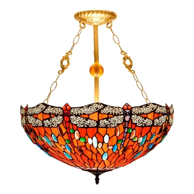 Colorful Tiffany Pendant Lamp Restaurant Dinning Room Lights glass pendant light(WH-TF-50)