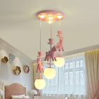 Children bedroom chandeliers modern ins merry-go-round boy girl room chandelier(WH-MA-136)