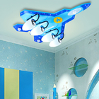 Airplane kids bedroom decor led lights for room indoor chandelier lighting(WH-MA-143)