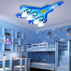 Airplane kids bedroom decor led lights for room indoor chandelier lighting(WH-MA-143)