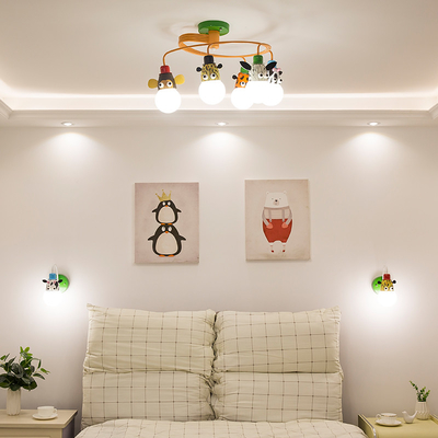 LED cartoon children room lamp bedroom ceiling lamp boy girl princess chandelier(WH-MA-146)