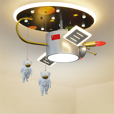 Cartoon Astros Satellite lamp Led Remote Control Ceiling Lights For Children'S Room lamp(WH-MA-149)